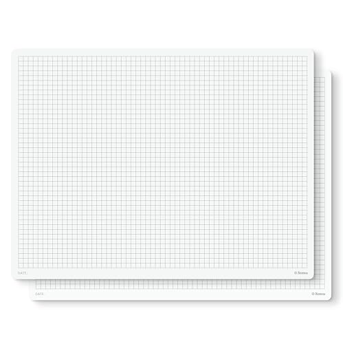 Notsu Graph Notepads 8.5 x 11 inch, 2 Pack Premium Thick Paper, Letter Size - size: 8.5" x 11", style: Graph Paper
