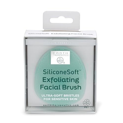 Earth Therapeutics SiliconeSoft Exfoliating Facial Brush