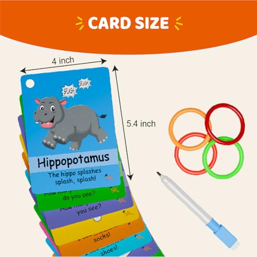 STUDYKEY ABC Flash Cards for Toddlers 1-3 |