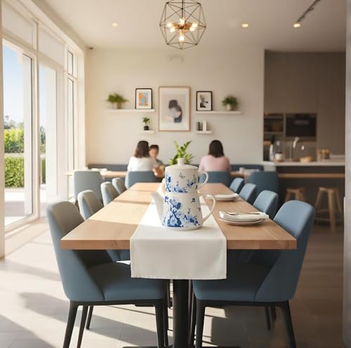 Ceramic TeaPot Porcelain Tea for One Set 15OZ Rustic Boho Tea Pot with Cup Set Stackable TeaPot and MugSet with English Breakfast Tea Gift Box as Home & Kitchen Tools Idear for Tea Lover - style: Butterflies and Birds