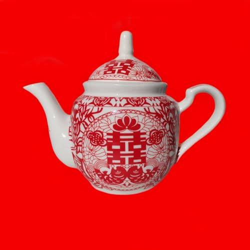 Chinese Wedding Tea Gift Set Service Bride and Groom (Double Happiness S) - color: Double Happiness S