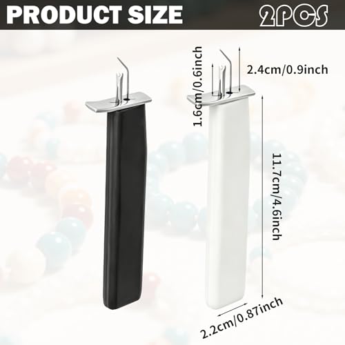 Kkwooidm Bead Knotting Tool and Beading Supplies are Suitable for Jewelry Making,Knot Tying Kit They are Also Ideal Choices for DIY Jewelry Beading,Beading Tools,Bracelet Making Tools and Materials