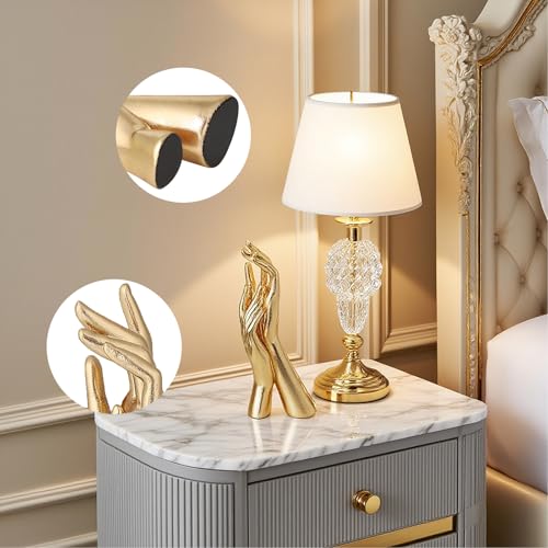 Golden Hands Sculpture Resin Statues Home Decor (Golden Hands) - color: Golden Hands