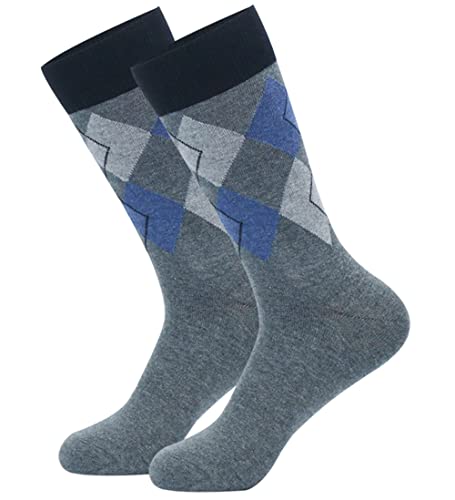HHX YONLEE Dress Crew Socks Size 10-13/6-9 - color: 0-6a 6 Pairs, size: 5-9