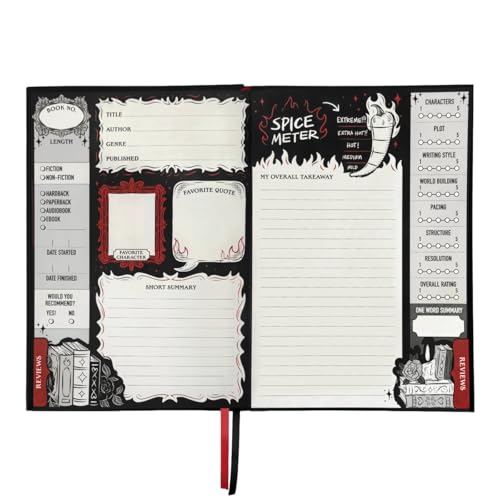 ConQuest A Little Wicked Hardcover Dark Romance Reading Journal