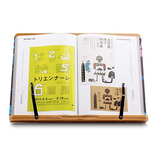 (19.68 x 14 Inch) Extra Large A+ XL Bamboo Book Stand for Reading Textbook