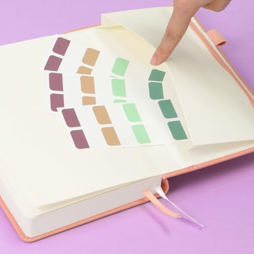 Hoci Poci 400 Pages Lined Journal Notebook, 5.8" x 8.4", Pink - color: Pink, size: Lined-400 Pages (5.7"×8.3")