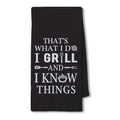 Funny Grilling Gifts Hand Towels for Kitchen - color: Grill Things