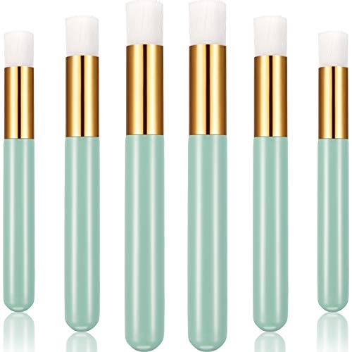 20 Pcs Eyelash Shampoo Brushes,Lash Shampoo Brush Lash Extension Brushes for Cleansing Peel Off Blackhead Remover Tool ﻿ - color: Mint Green