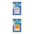 Avery Ultra Tabs, 2.5 x 1 Inch, 2-Side Writable, Pastel Blue/Pink/Purple/Green + Pink/Green/Orange