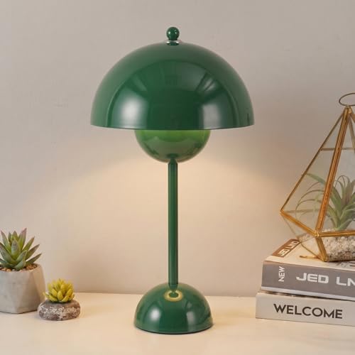 Creative Mid-Century Modern Bud Table Lamp for Home&Office, Hunter Green - color: Hunter Green
