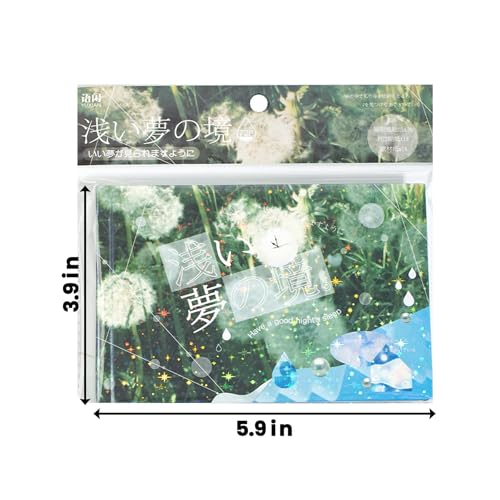 72 Sheets Dreamcore Aesthetic Sticker Book - color: Light Dreamscape