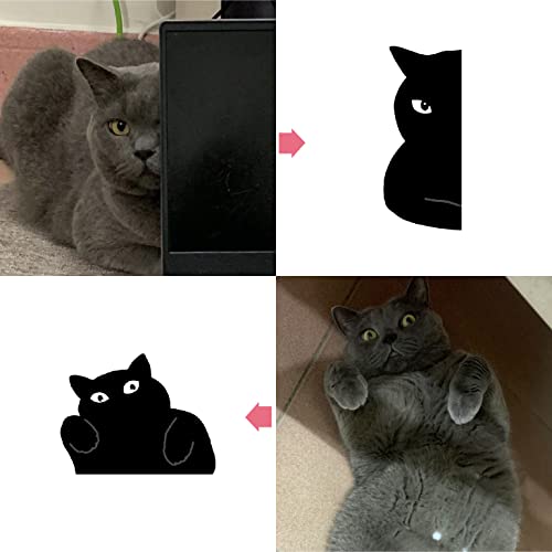 yasest Magnetic Bookmarks - 6 Pieces Assorted Cute Book Markers Clip Set for Women Teachers Students Book Lovers Reading, for School Office Home Supplies, Kawaii Cat Magnet Page Markers - style: A