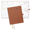 POPRUN Planner 2026-2027, Large-8.5" x 10.5", Academic Weekly Planner - color: Brown, size: Large-8.5" x 10.5", style: Academic Year 2026-2027