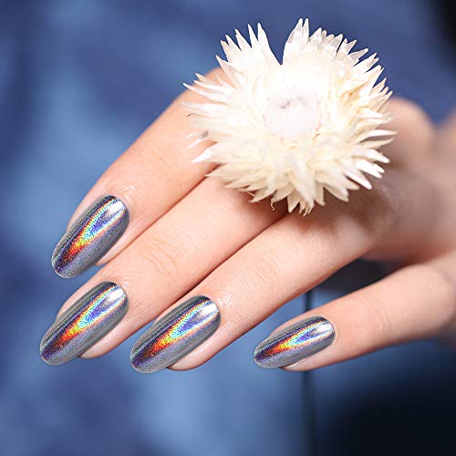 Artdone 16 Jars Chrome Nail Powder Nail Art Fimo 1g/Jar Gold Mirror - color: 16 Jars Gold Mirror