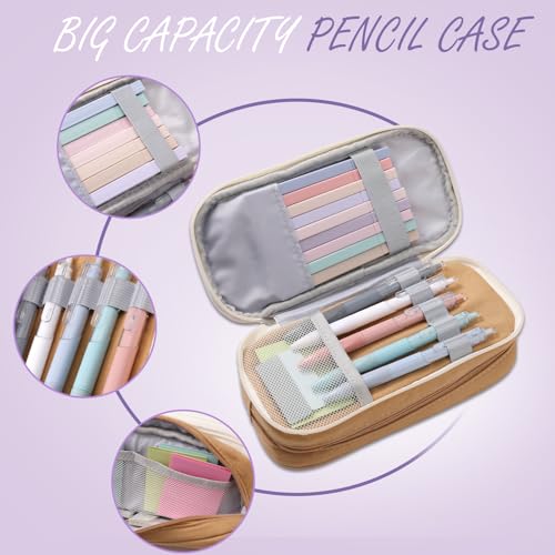 XKDOUS 58 Bible Study Supplies Journaling Kit, Bible Highlighters, Khaki - color: Khaki