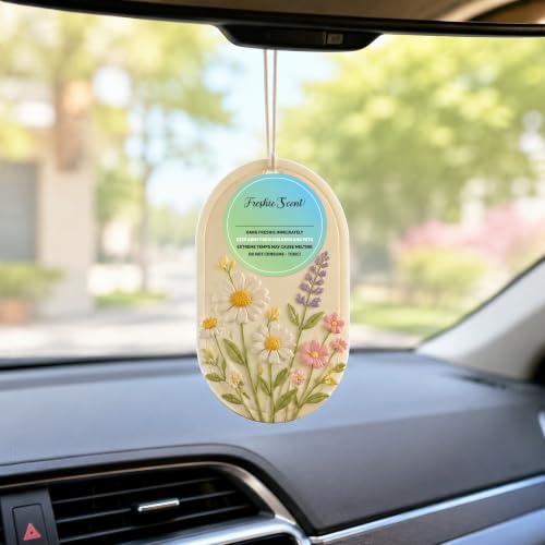 PANTIDE 500 Count Freshiess Scent Care Instruction Stickers (Green Blue) - color: Freshiess Green Blue