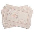 Maison d' Hermine Placemats Set of 4 Reusable 100% Combed Cotton (13"x19") - color: 020 - Society Florals, size: 13" X 19" (Pack of 4)