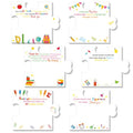 Yinder 24 Pads Puzzle Sticky Notes Teacher Appreciation Thank You Gifts - color: Multicolor, size: Teacher