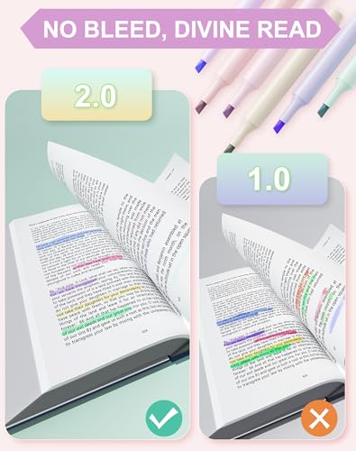 Bible Study Supplies Journaling Kit with Case Highlighters Pens Tabs Pencil - color: White Blue