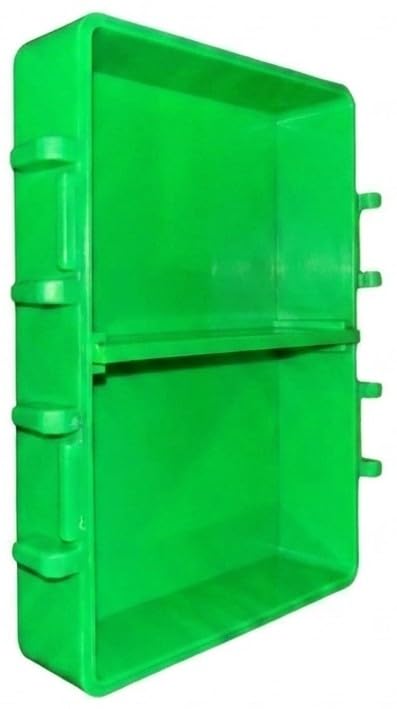 Soccer Sticker Organizer Box (Brazil) - color: Green - Yellow - Blue - White