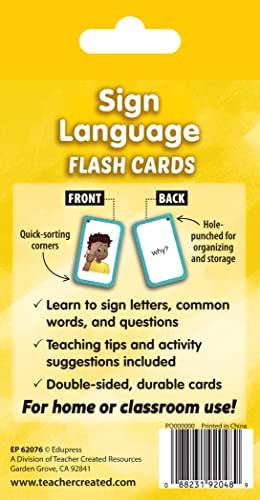 Sign Language Flash Cards (EP62076)