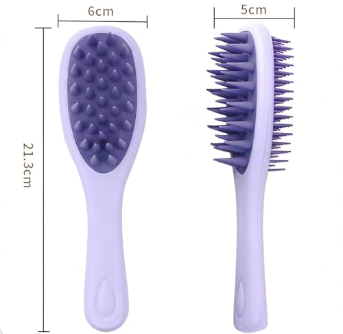 Silicone Scalp Massage Brush, Shampoo Hair Wash Comb for Shower