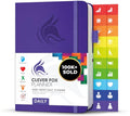 Clever Fox Daily Planner, Undated Professional & College Day, Purple - color: Purple (Undated)