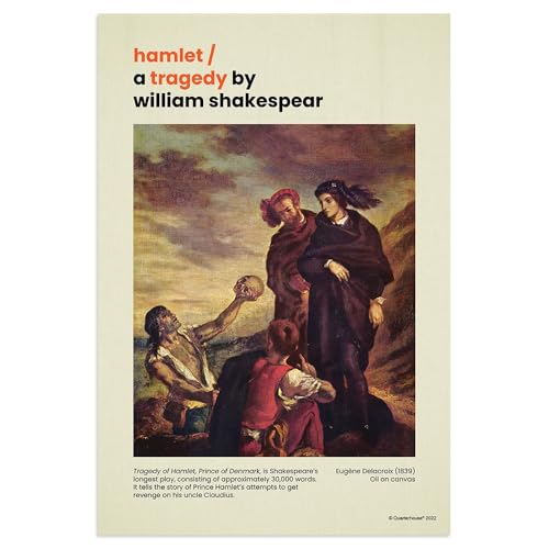 Quarterhouse 8 Poster Shakespeare Classroom Set - color: Shakespeare