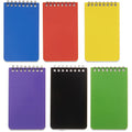 QiCheng 6pacs Pocket Notebook Mini Notepad Small Spiral Notebooks 3X5Inch - size: 6