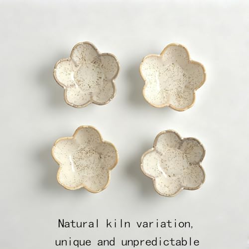 Floral Vanity Tray, Ceramic Jewelry Dish for Rings - color: grey
