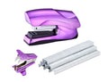 Bostitch Heavy Duty Stapler Value Pack, 40 Sheet Capacity, Metallic Purple - color: Metallic Purple