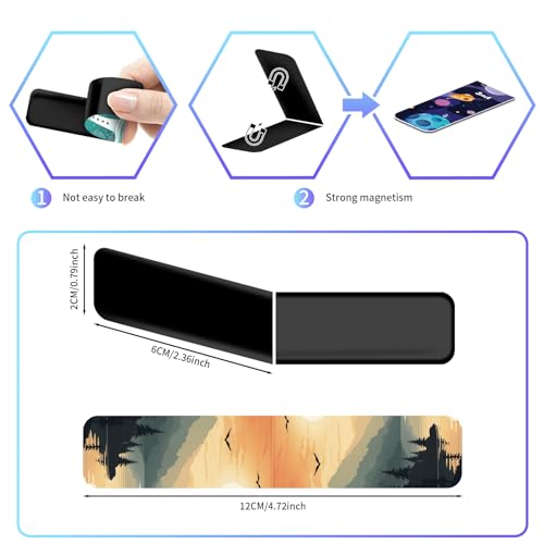 48 Pieces Magnetic Bookmarks Magnet Page Markers – Cute Magnet Bookmark Clips with Storage Boxes – Bookmarks for Reading Women & Men – Christmas Gifts & Teacher Gifts - size: 48, style: Unique Style