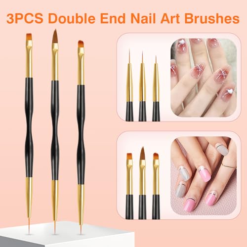 Nail Art Brushes, 31 Pcs Nail Art Design Tools Kit - color: 31PCS Nail Art Brushes