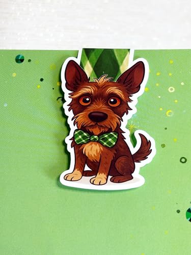 creates Magnetic Bookmark For Reading Journals Planners Scrapbooking Office Supplies Cute And Funny Bookmark For Bookworms Matte Laminate Double Sided Handmade (Doggie Pal) - color: Doggie Pal
