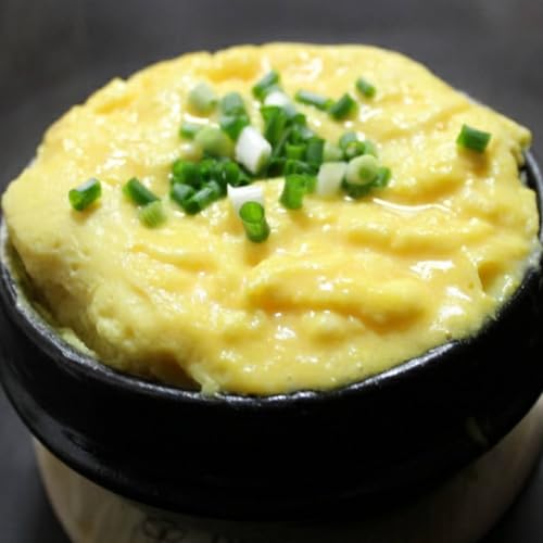 Korean Hot Pot Ttukbaegi 5.5 Inch Clay Cooking Bowl, Direct Fire Safe Ceramic Stew Pot for Soup, Rice, Noodle, Microwave & Dishwasher Safe Earthenware, Made in Korea, Black Mini Casserole - size: Small