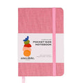 ANECDOTE. Journal, Small Notebook (5.5"x3.5" Pocket Size) 192 Lined Pages - color: Blossom Pink, size: 5.5" x 3.5"