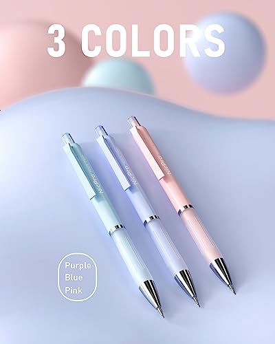 Nicpro 3PCS Pastel Mechanical Pencil Set, 0.9 Mechanical Pencil - style: 3 Pack (0.9mm)