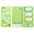 Xqumoi I Just Really Like Frogs Sticky Notes Set, 550 Sheets, Cute Cartoon Frogs Self-Stick Notes Pads Animal Divider Tabs Bundle Writing Memo Pads Back to School Office Supplies Small Gift - color: 1pack-frog