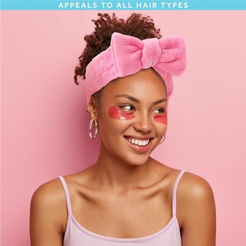 Bliss Microfiber Spa Headband for Face Washing - 2-Pack - Hydrating Formula - size: 1 Count (Pack of 2)