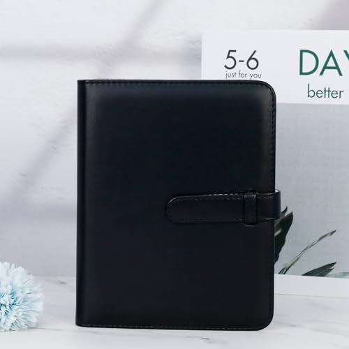 256 Pockets Photo Album for 2x3 Inch Picture, Kpop Photocard, Leather Cover, Photo Album Book Fit for Fujifilm Mini 12/11/9/8/EVO/Link/Liplay Instant Flims (Black) - color: Black, size: 256 Pockets
