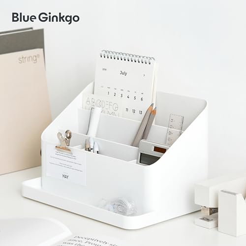 BLUE GINKGO Desk Organizer, Office Supplies, Green, Made in Korea - color: Green, size: ORGANIZER