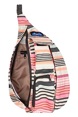 KAVU Mini Rope Bag - discountinued colors - color: Midsummer Stripe