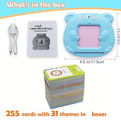 Mayaphilos 510 Sight Words Chinese and English Talking Flash Cards - size: 510 Words Chinese and English