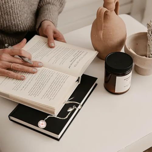 Elegant Metal Bookmark Reading Page Mark – Stylish Book Clip Pendant for Stationery Lovers