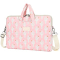 DACHEE Laptop Shoulder Bag for 15 Inch/15.6 Inch Macbook Pro - color: Pink Cactus(07)
