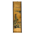 Wall Art Poster Prints Painting Scroll Decor Japanese Bamboo Tiger Lady - color: C2