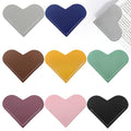 8Pcs Leather Heart Bookmarks for Women Corner Book Marks for Book Lovers - style: 8 PCS