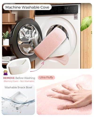LULULOOK Tablet Pillow Stand for Kindle/iPad, Kindle Holder for Bed, Pink - color: Snug Pink