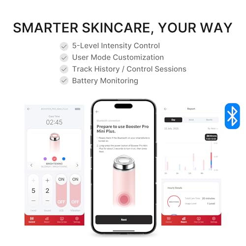 medicube Mini Booster Pro Plus Cleansing Device Set - Portable, Pink - color: Pink